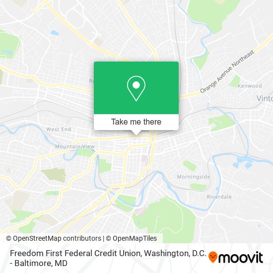 Freedom First Federal Credit Union map