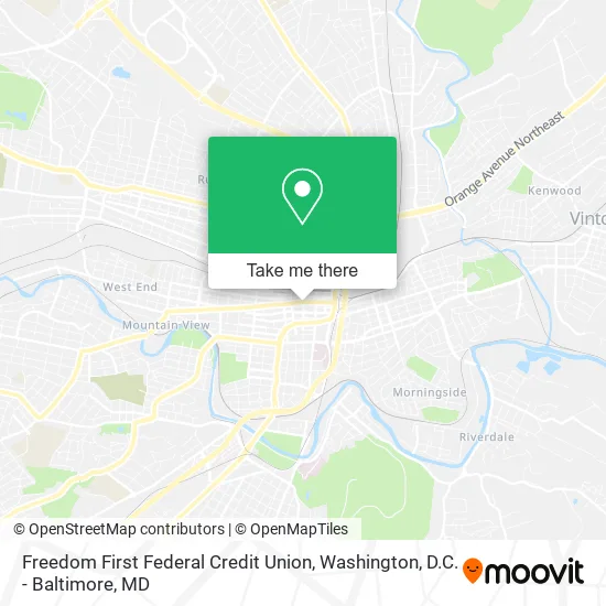 Freedom First Federal Credit Union map