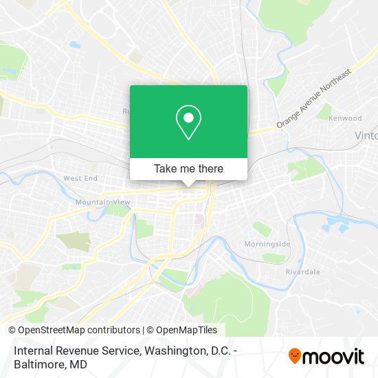 Internal Revenue Service map