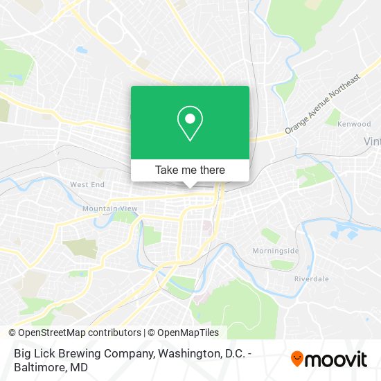Big Lick Brewing Company map