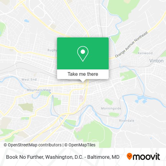 Mapa de Book No Further