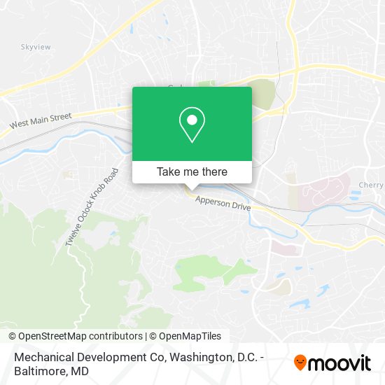 Mapa de Mechanical Development Co