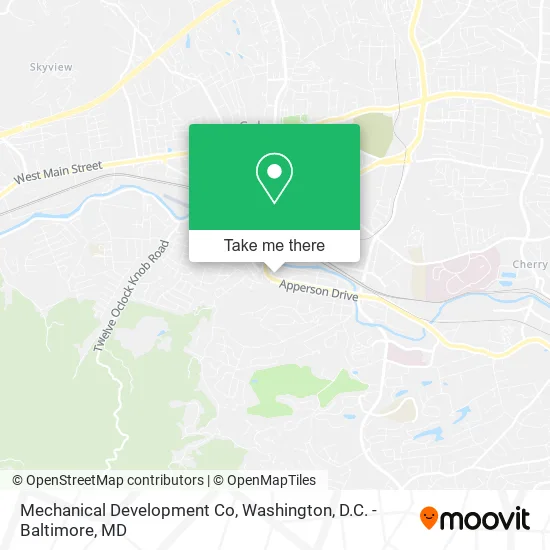 Mechanical Development Co map