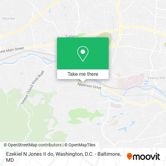 Mapa de Ezekiel N Jones II do