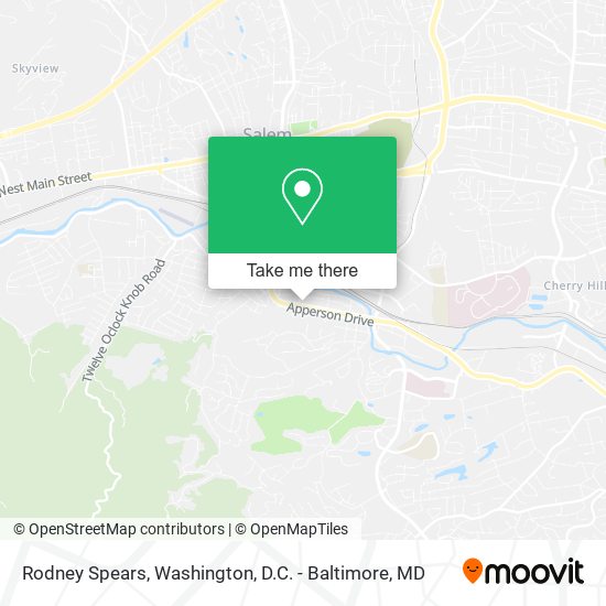 Rodney Spears map