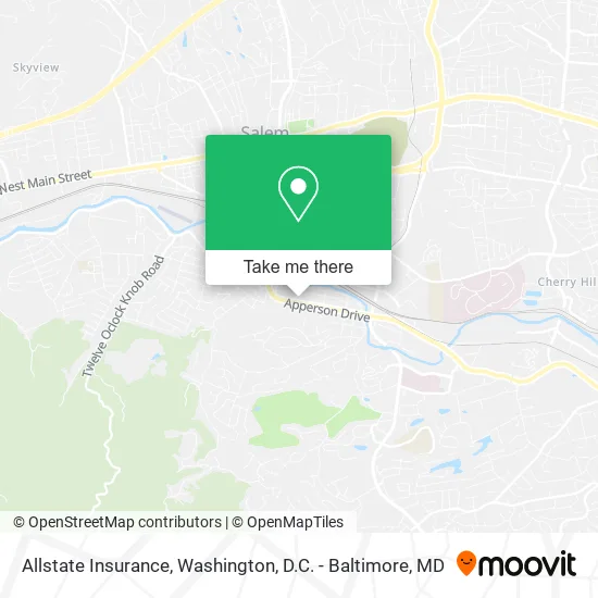 Allstate Insurance map
