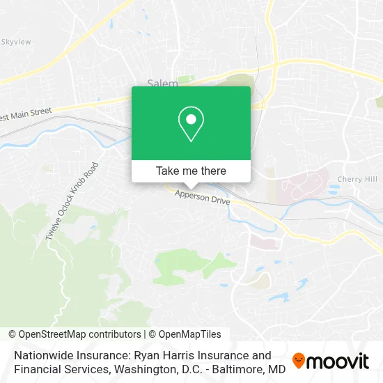 Nationwide Insurance: Ryan Harris Insurance and Financial Services map
