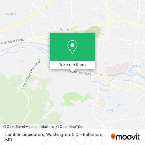 Lumber Liquidators map