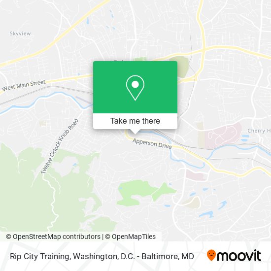 Rip City Training map