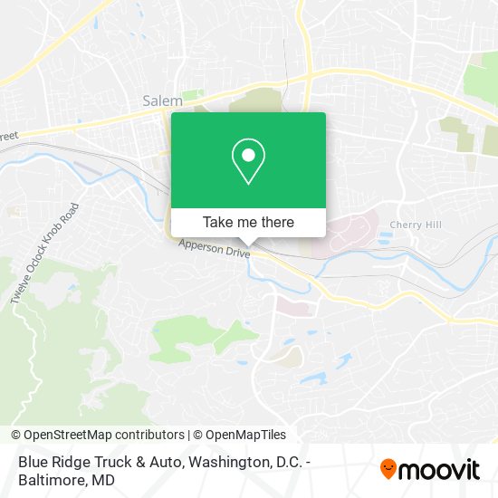 Mapa de Blue Ridge Truck & Auto