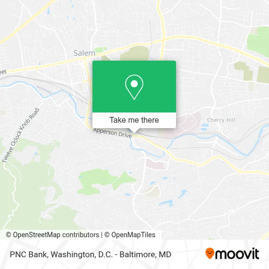 PNC Bank map
