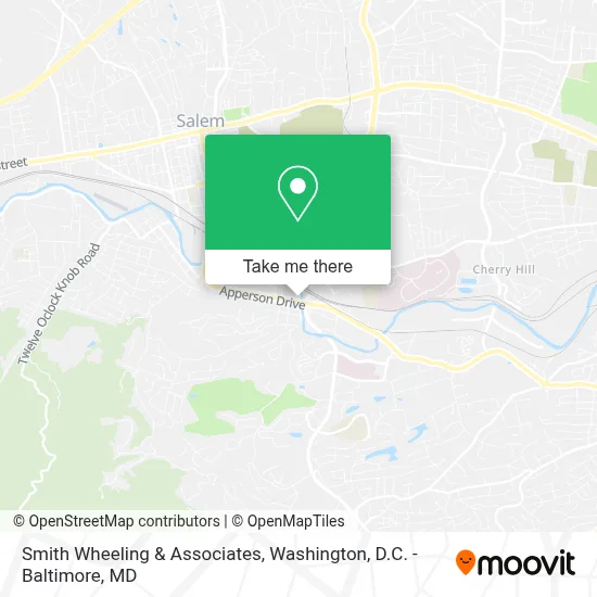 Smith Wheeling & Associates map
