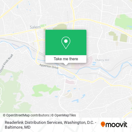 Readerlink Distribution Services map