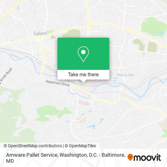 Mapa de Amware Pallet Service