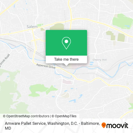 Mapa de Amware Pallet Service