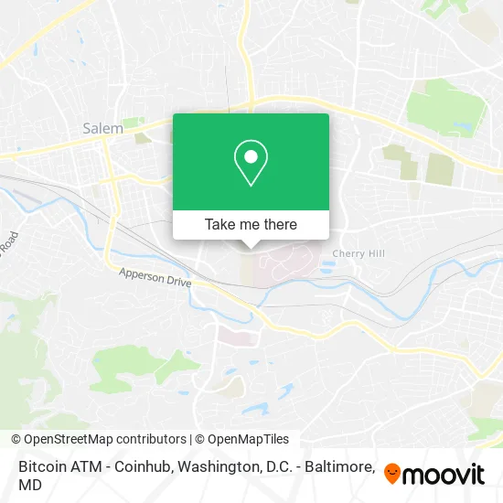 Mapa de Bitcoin ATM - Coinhub