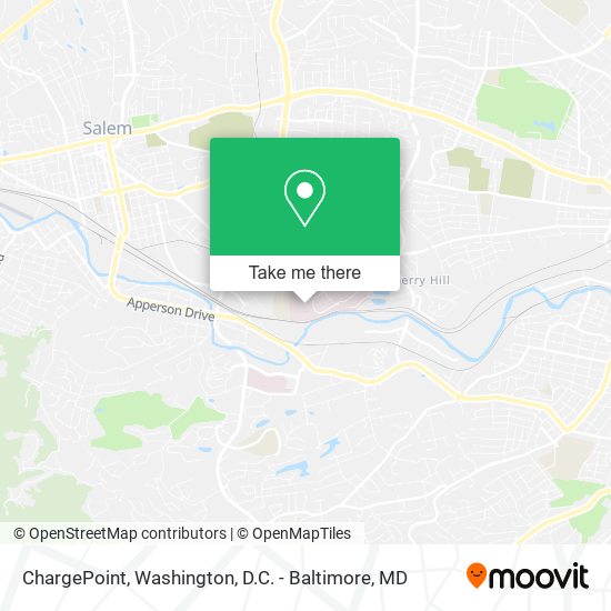 ChargePoint map