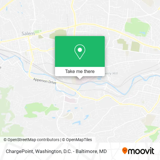 Mapa de ChargePoint