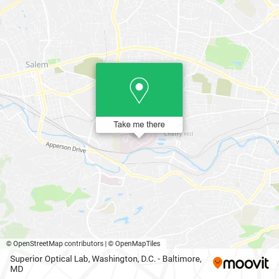 Mapa de Superior Optical Lab
