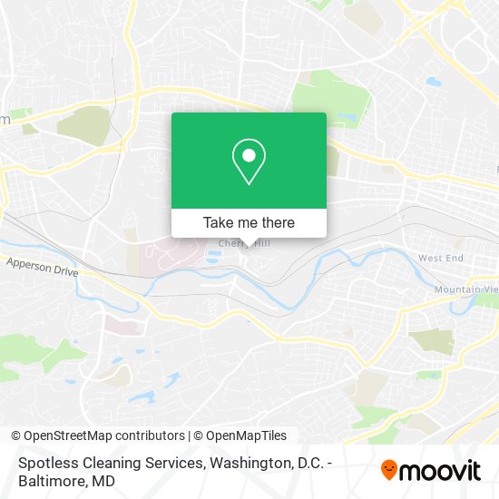 Spotless Cleaning Services map