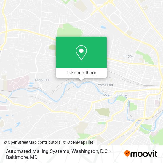 Automated Mailing Systems map