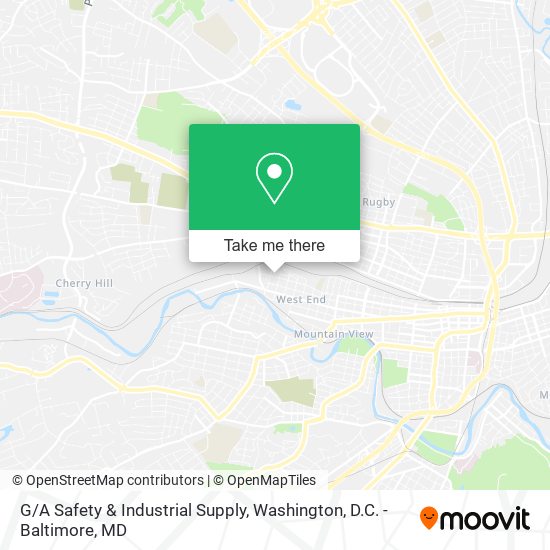 Mapa de G/A Safety & Industrial Supply
