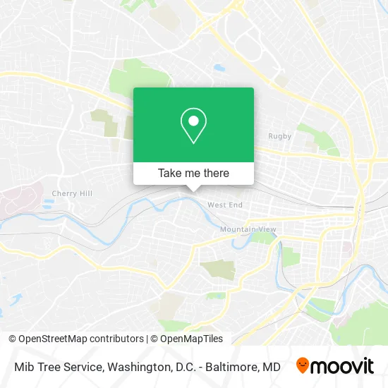 Mapa de Mib Tree Service