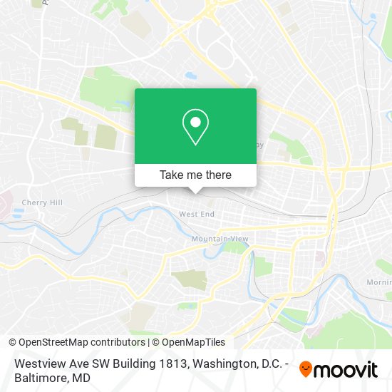 Mapa de Westview Ave SW Building 1813