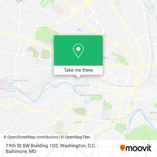Mapa de 19th St SW Building 102