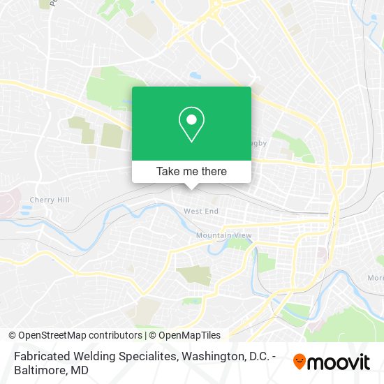 Fabricated Welding Specialites map