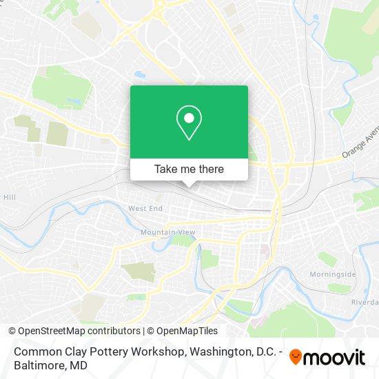 Common Clay Pottery Workshop map
