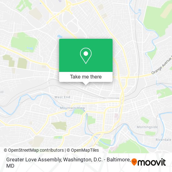 Mapa de Greater Love Assembly