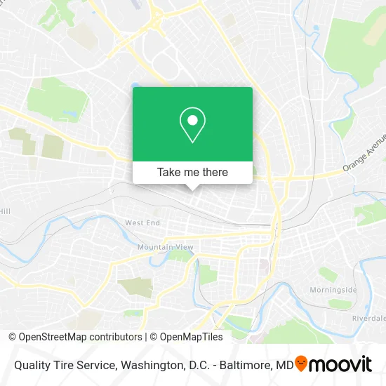 Quality Tire Service map