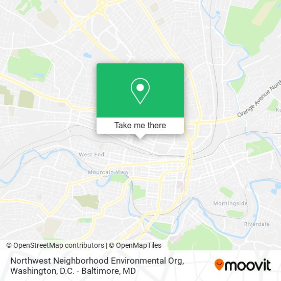 Northwest Neighborhood Environmental Org map