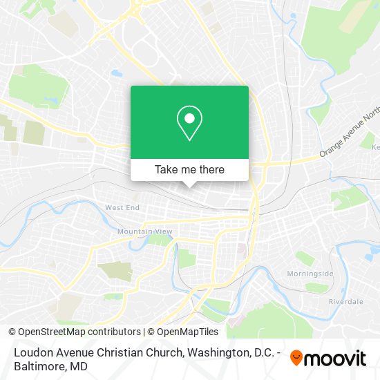 Mapa de Loudon Avenue Christian Church
