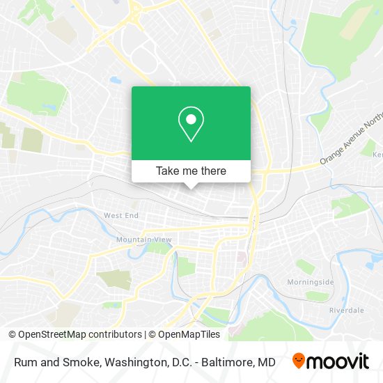 Mapa de Rum and Smoke