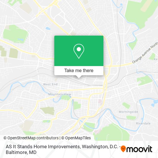 Mapa de AS It Stands Home Improvements