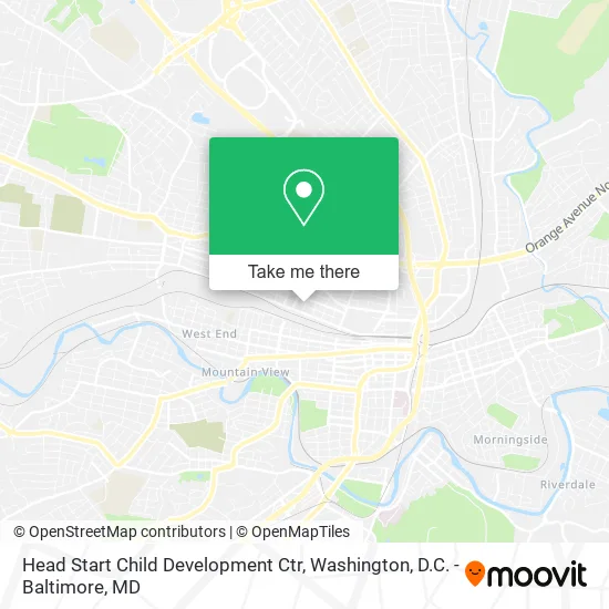 Mapa de Head Start Child Development Ctr
