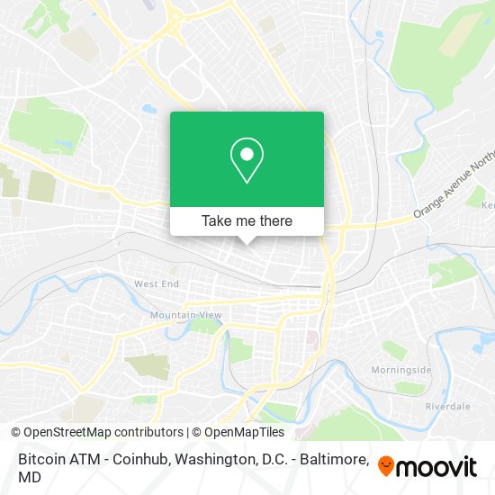 Mapa de Bitcoin ATM - Coinhub