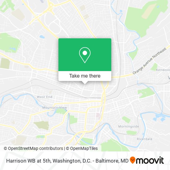 Harrison WB at 5th map