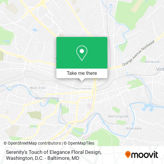 Serenity's Touch of Elegance Floral Design map