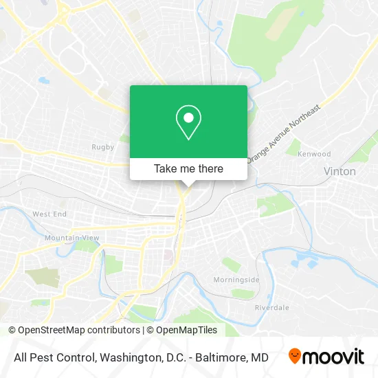 Mapa de All Pest Control