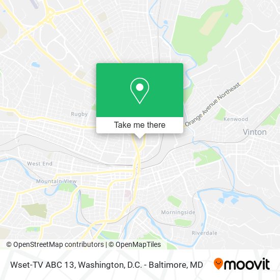 Wset-TV ABC 13 map