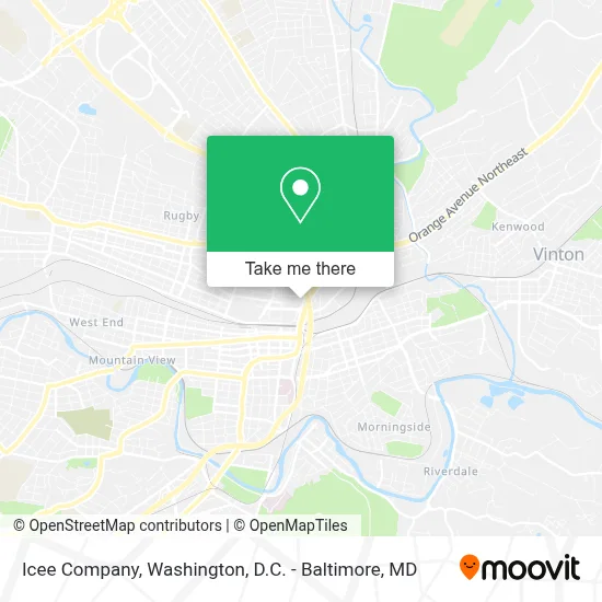 Icee Company map