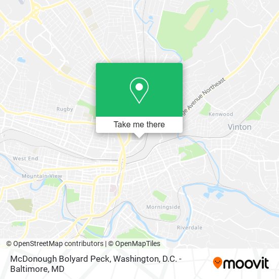 McDonough Bolyard Peck map
