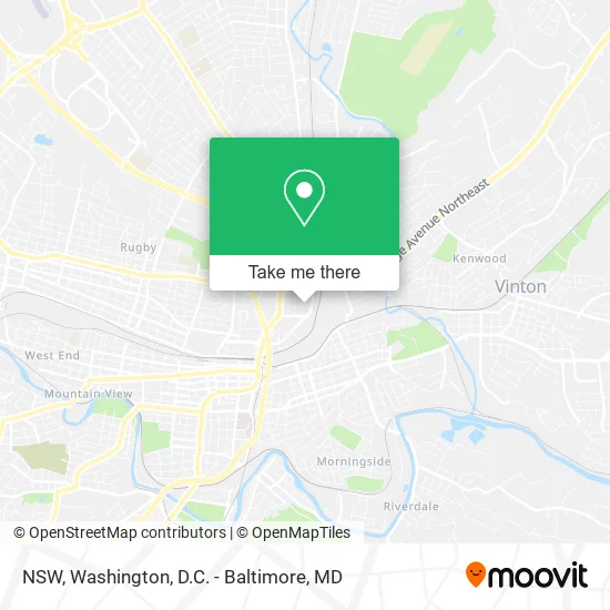 Mapa de NSW
