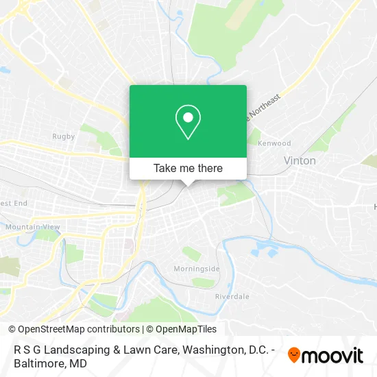 R S G Landscaping & Lawn Care map
