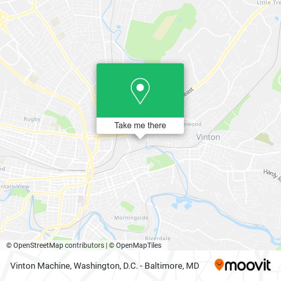 Mapa de Vinton Machine
