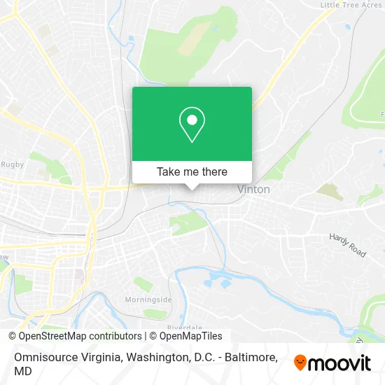 Omnisource Virginia map