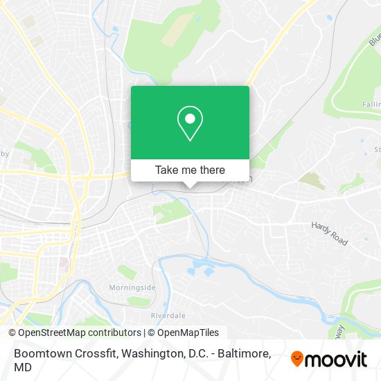 Boomtown Crossfit map